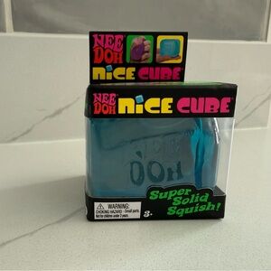 NeeDoh Nice Cube  - Blue - new in box - SAME DAY SHIPPING